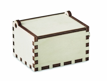 Logo trade corporate gifts picture of: Wooden Christmas music box