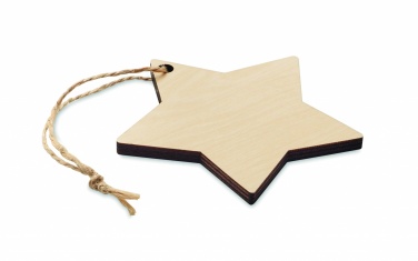 Logo trade promotional merchandise photo of: Christmas ornament star