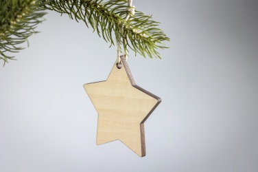 Logo trade promotional gift photo of: Christmas ornament star