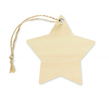 Logotrade advertising product picture of: Christmas ornament star