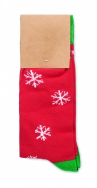 Logotrade promotional merchandise image of: Pair of Christmas socks L