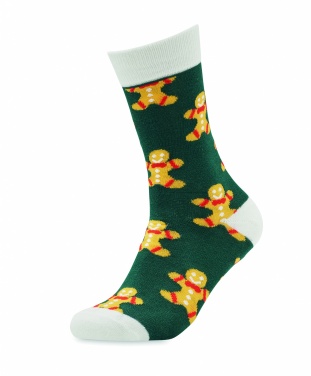 Logo trade promotional gift photo of: Pair of Christmas socks L