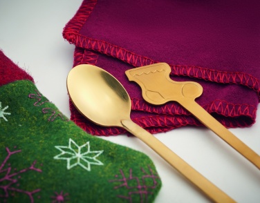 Logotrade advertising product image of: Christmas dessert cutlery set