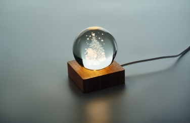 Logotrade promotional product image of: Christmas LED crystal ball