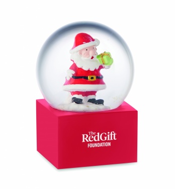 Logotrade promotional giveaways photo of: Small snow ball glass ornament
