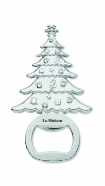 Logo trade advertising product photo of: Bottle opener Christmas motif