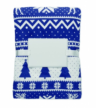 Logotrade promotional merchandise image of: RPET fleece blanket 190 gr/m²