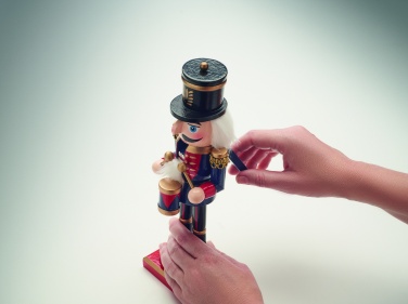 Logo trade promotional gifts picture of: Nutcracker character in wood