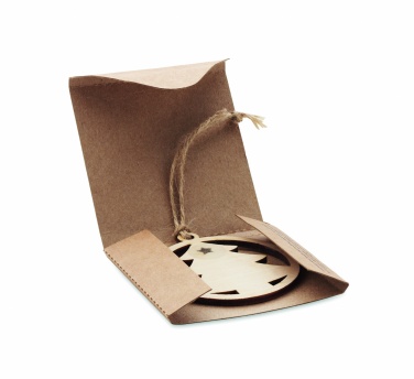 Logotrade promotional product picture of: Wooden tree shape hanger