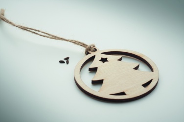 Logotrade promotional gift picture of: Wooden tree shape hanger