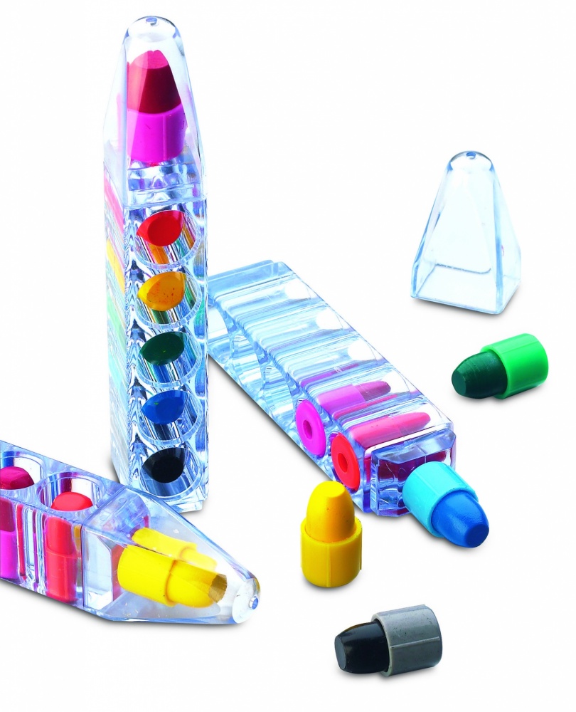 Logotrade promotional giveaways photo of: Set of 6 wax crayons