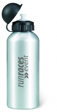 Logotrade promotional giveaway picture of: Single-walled 600 ml aluminum bottle