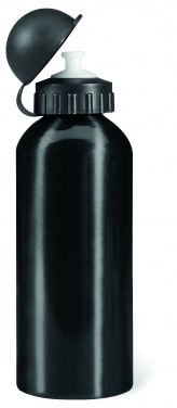 Logo trade promotional gifts picture of: Single-walled 600 ml aluminum bottle