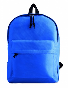 Logo trade promotional giveaways picture of: 600D polyester backpack