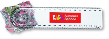 Logotrade promotional giveaway picture of: Ruler with magnifier