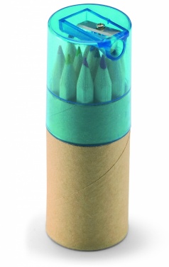 Logo trade promotional item photo of: 12 coloured pencils