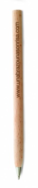 Logotrade promotional gifts photo of: Wooden ball pen