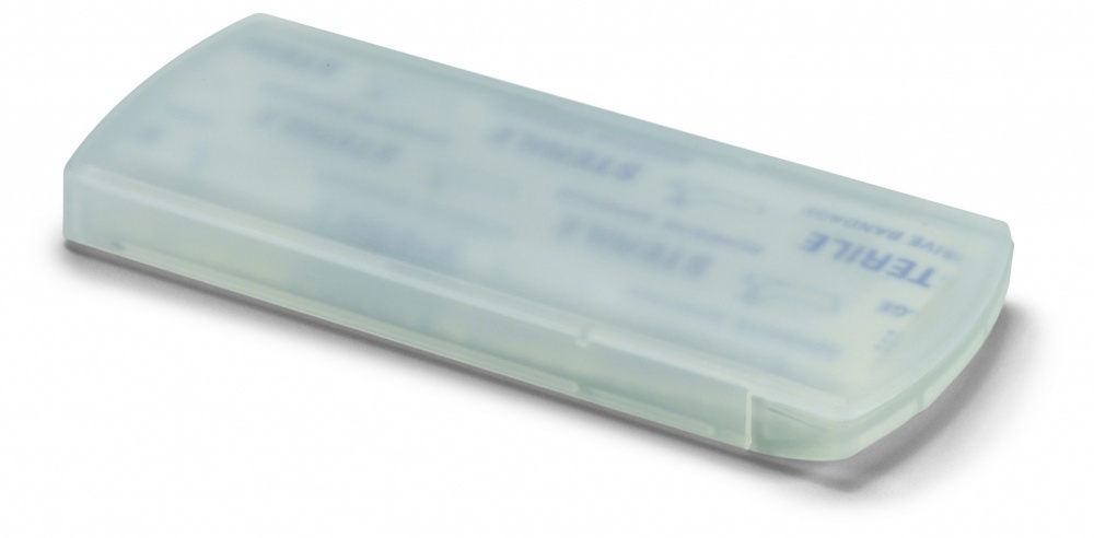 Logotrade promotional item image of: Container with plasters