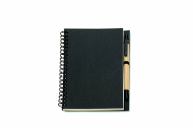 Logotrade advertising products photo of: B6 Recycled notebook with pen