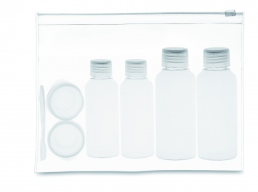 Logo trade promotional gifts picture of: Travelling pouch with bottles
