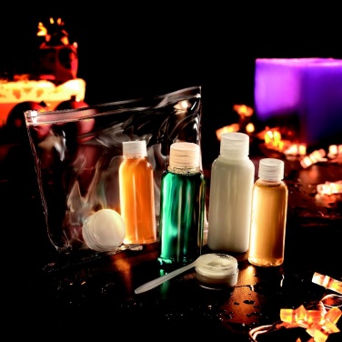 Logotrade promotional product picture of: Travelling pouch with bottles