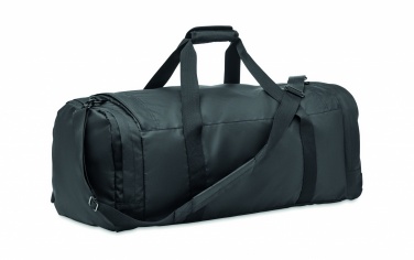 Logo trade promotional gifts image of: Large sports bag in 300D RPET