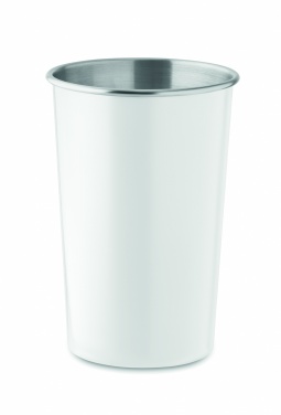 Logo trade promotional gifts image of: Recycled stainless steel cup