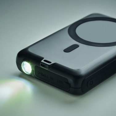 Logo trade promotional gifts image of: Solar power bank 5000 mAh