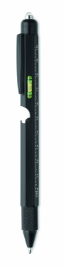 Logo trade promotional products picture of: Spirit level pen with ruler