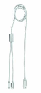 Logo trade promotional gifts picture of: 2 in 1 long charging cable