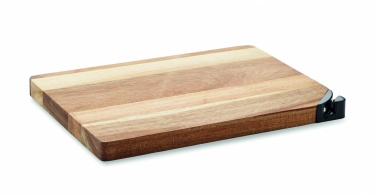 Logo trade promotional giveaways picture of: Acacia wood cutting board
