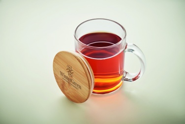 Logo trade promotional merchandise picture of: Recycled glass mug 300 ml