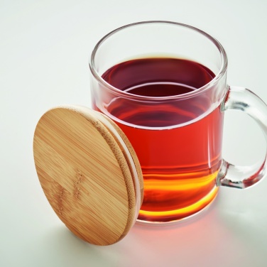 Logo trade promotional merchandise picture of: Recycled glass mug 300 ml
