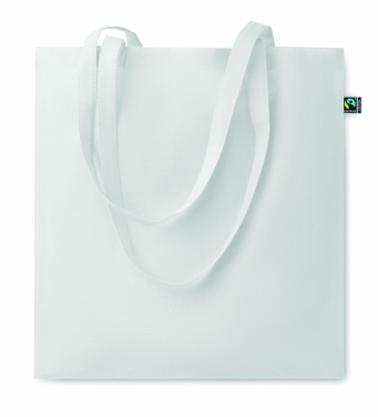 Logo trade promotional gifts picture of: Fairtrade shopping bag140gr/m²
