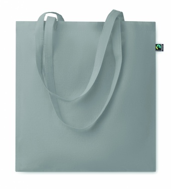 Logo trade corporate gifts image of: Fairtrade shopping bag140gr/m²