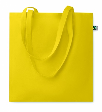 Logo trade promotional merchandise picture of: Fairtrade shopping bag140gr/m²