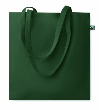 Logo trade promotional products image of: Fairtrade shopping bag140gr/m²