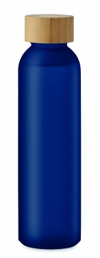 Logo trade corporate gifts picture of: Frosted glass bottle 500ml