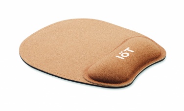 Logo trade business gift photo of: Ergonomic cork mouse mat
