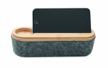 Logotrade business gifts photo of: RPET felt pencil case with lid