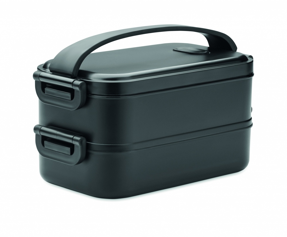 Logo trade advertising product photo of: Lunch box in recycled PP