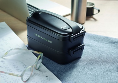 Logo trade promotional giveaways picture of: Lunch box in recycled PP