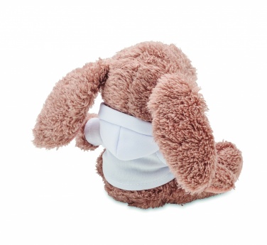 Logo trade promotional giveaways picture of: Bunny plush wearing a hoodie
