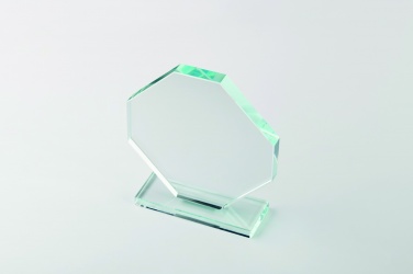 Logo trade promotional giveaways image of: Crystal award