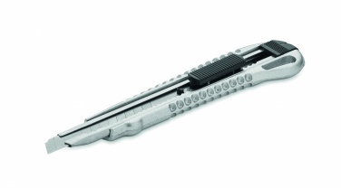 Logo trade promotional giveaway photo of: Aluminium retractable knife