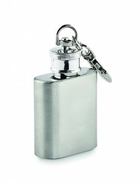 Logotrade corporate gift picture of: Hipflask key ring Joensuu