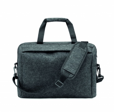 Logotrade promotional item image of: 15 inch RPET felt laptop bag