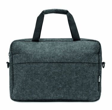 Logotrade promotional gift image of: 15 inch RPET felt laptop bag