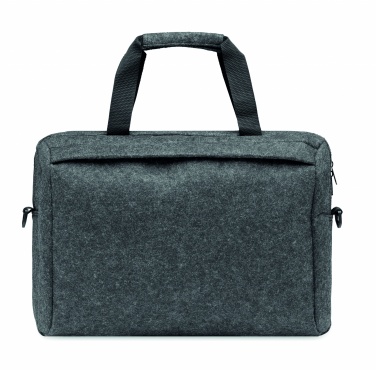 Logotrade promotional product picture of: 15 inch RPET felt laptop bag