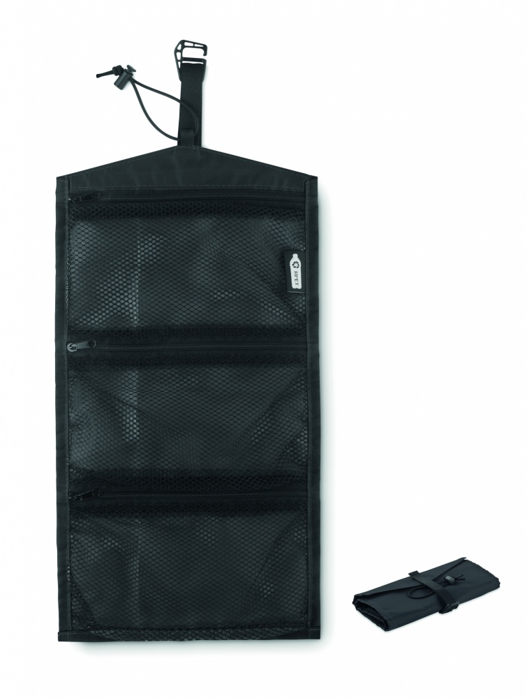 Logotrade corporate gift picture of: 210RPET travel cable organizer